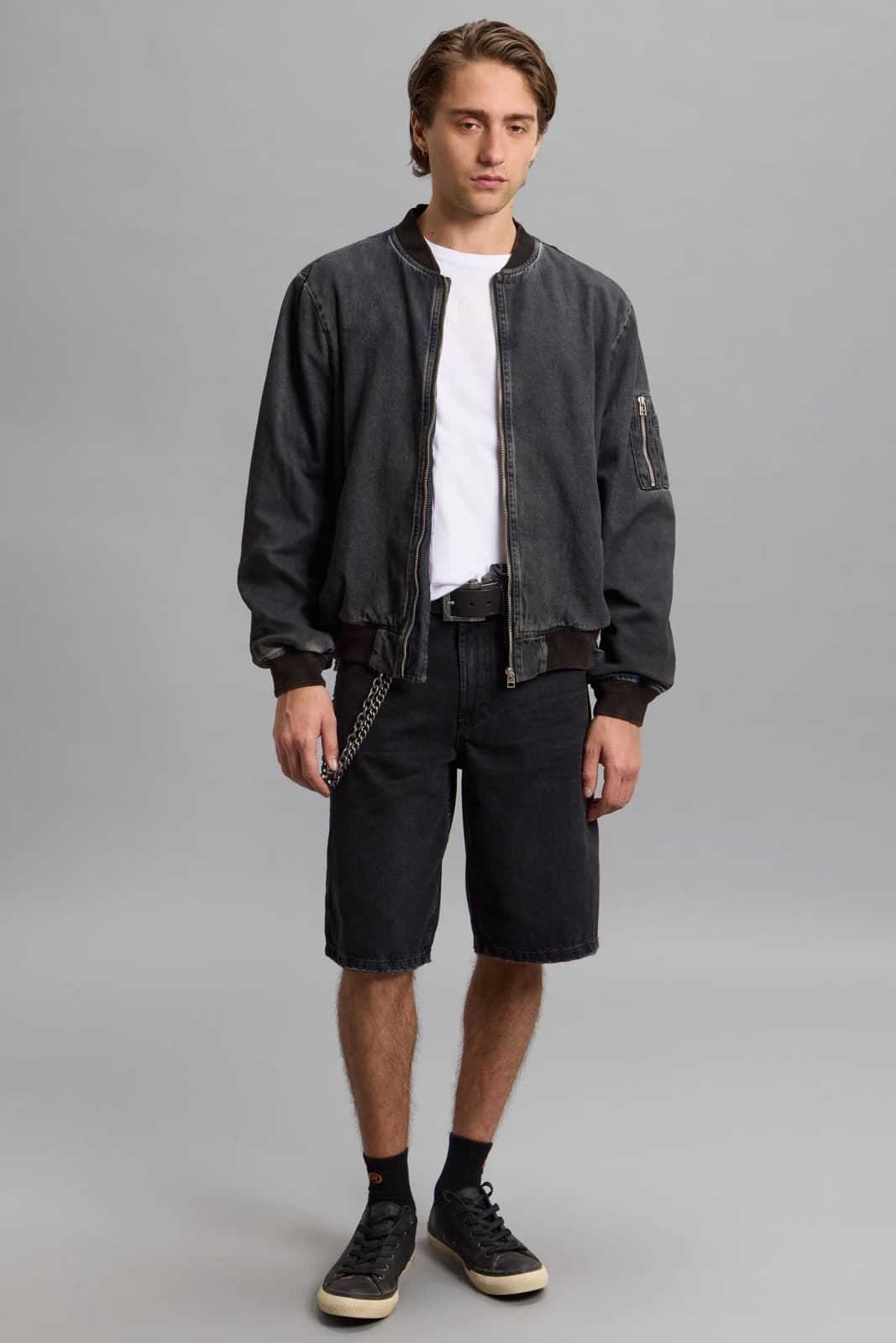 Bermuda Jort Skull Black