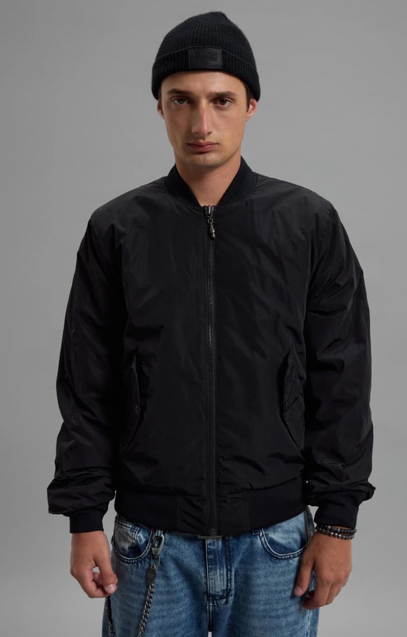 Bomber Alpha Black