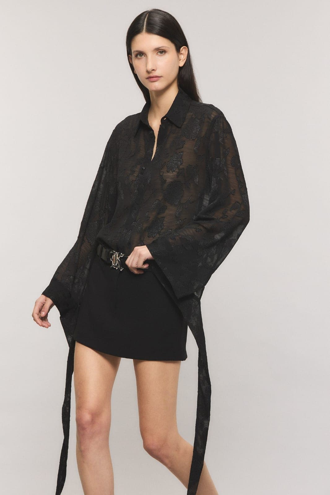 Camisa Night Bloosom