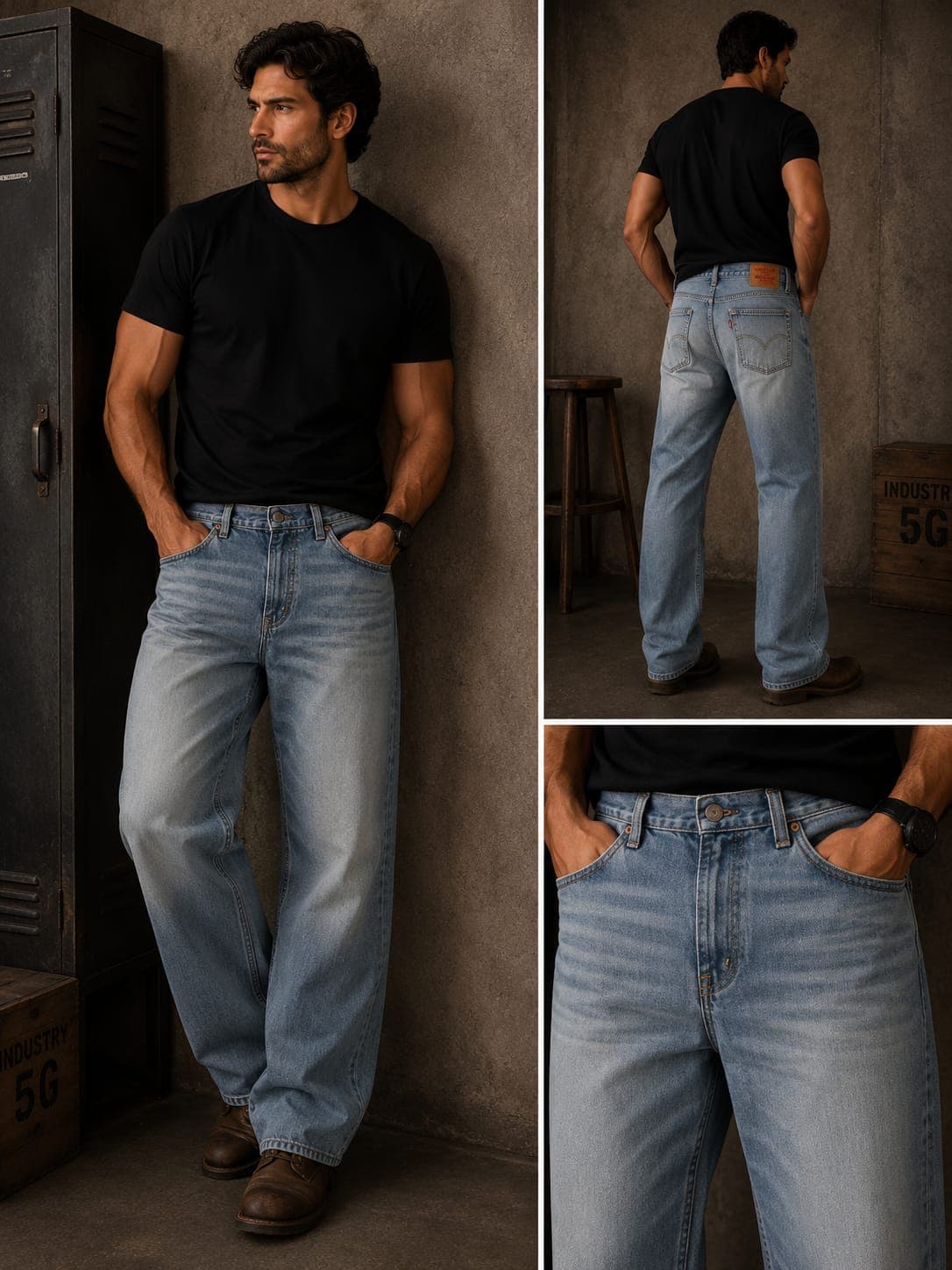 Jean Levis 505 Regular Fit Celeste