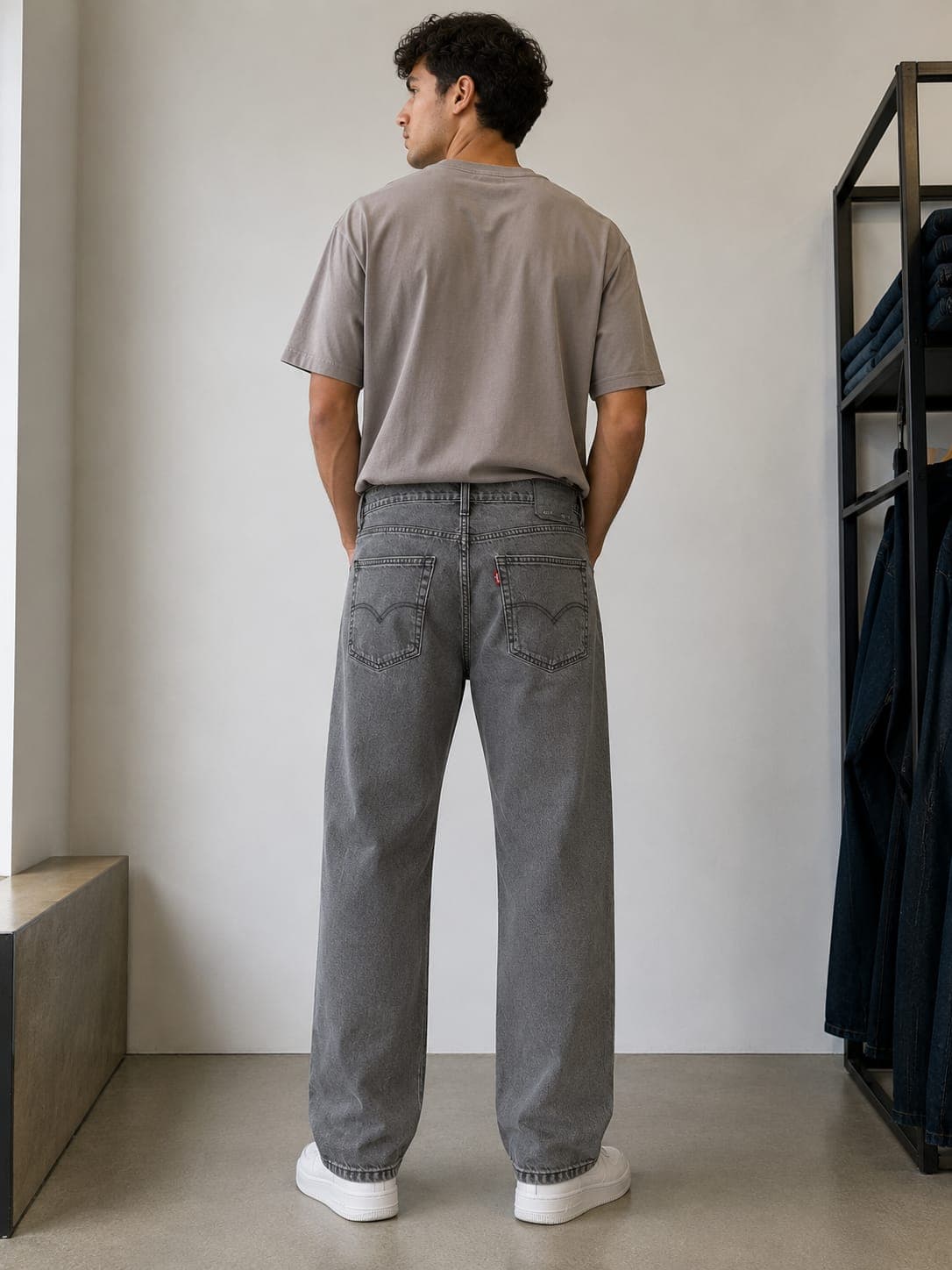 Jean Levis 512 Slim Taper Gris