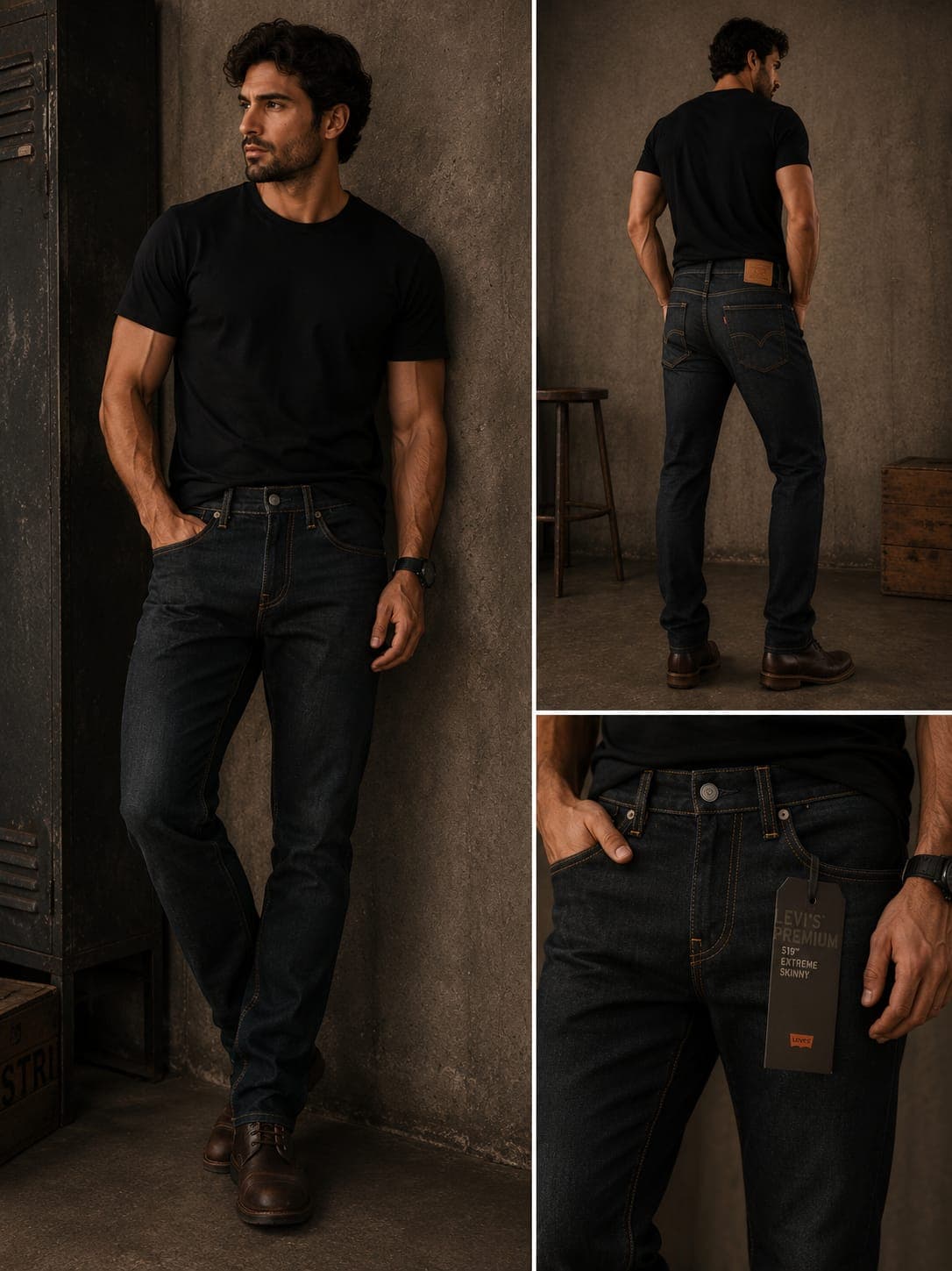 Jean Levis 519 Skinny Azul