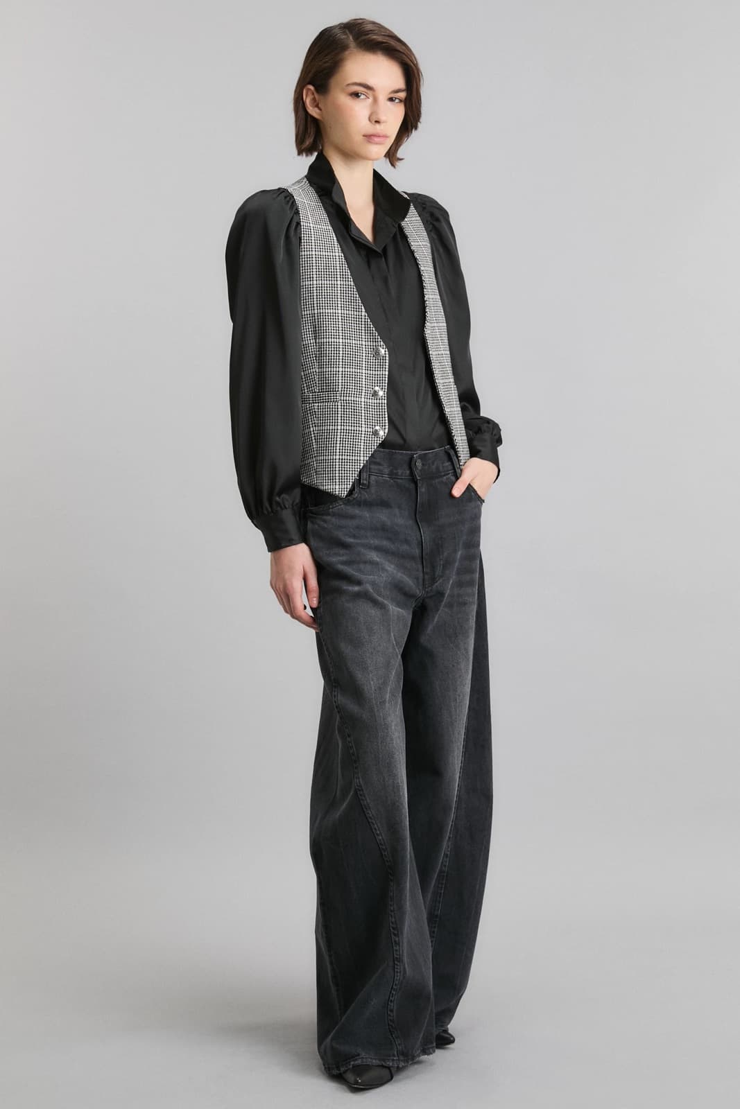 JEANS BARREL CLEO BLACK