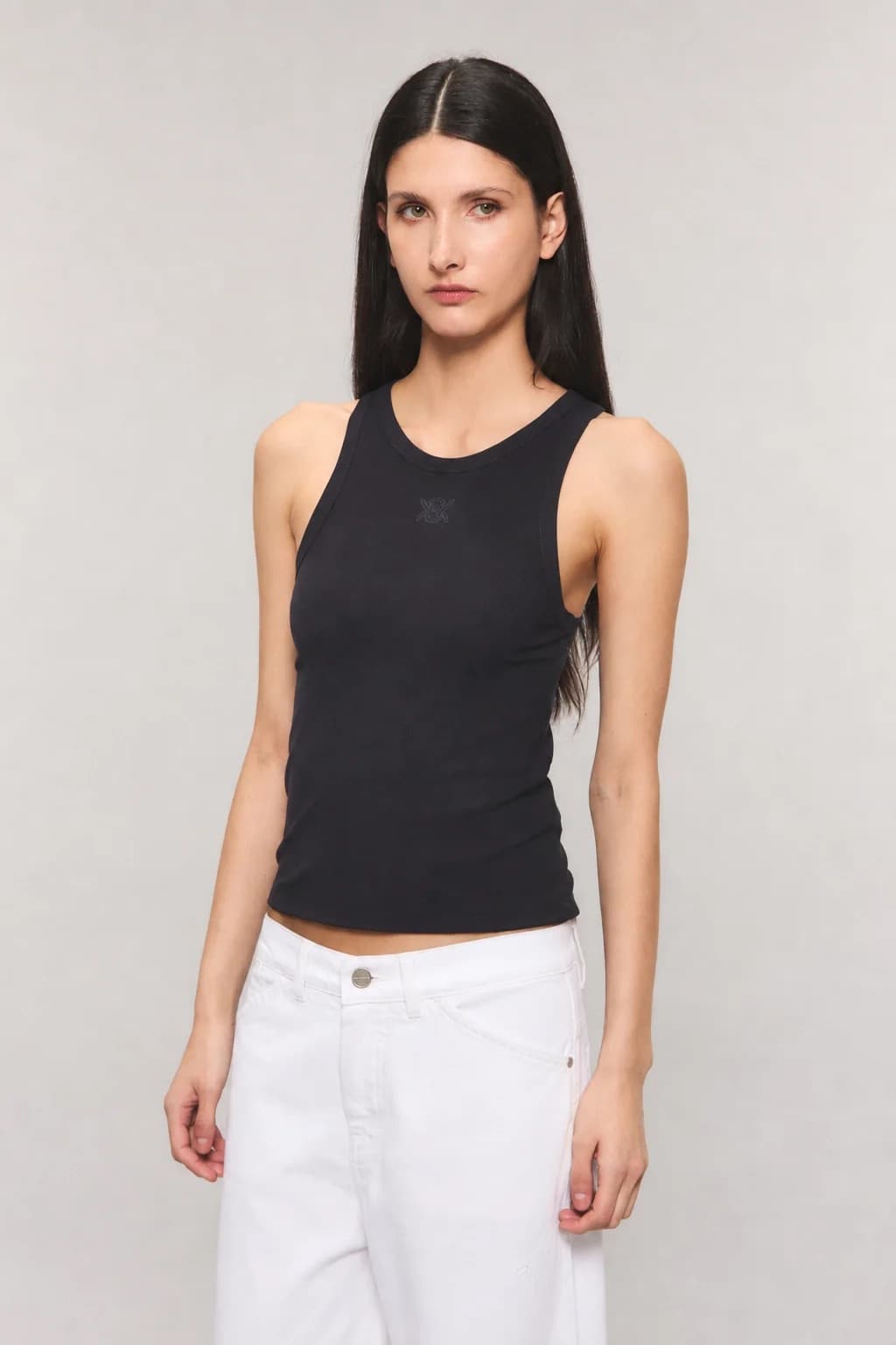 MUSCULOSA LIVELY HEART AZUL NOCHE