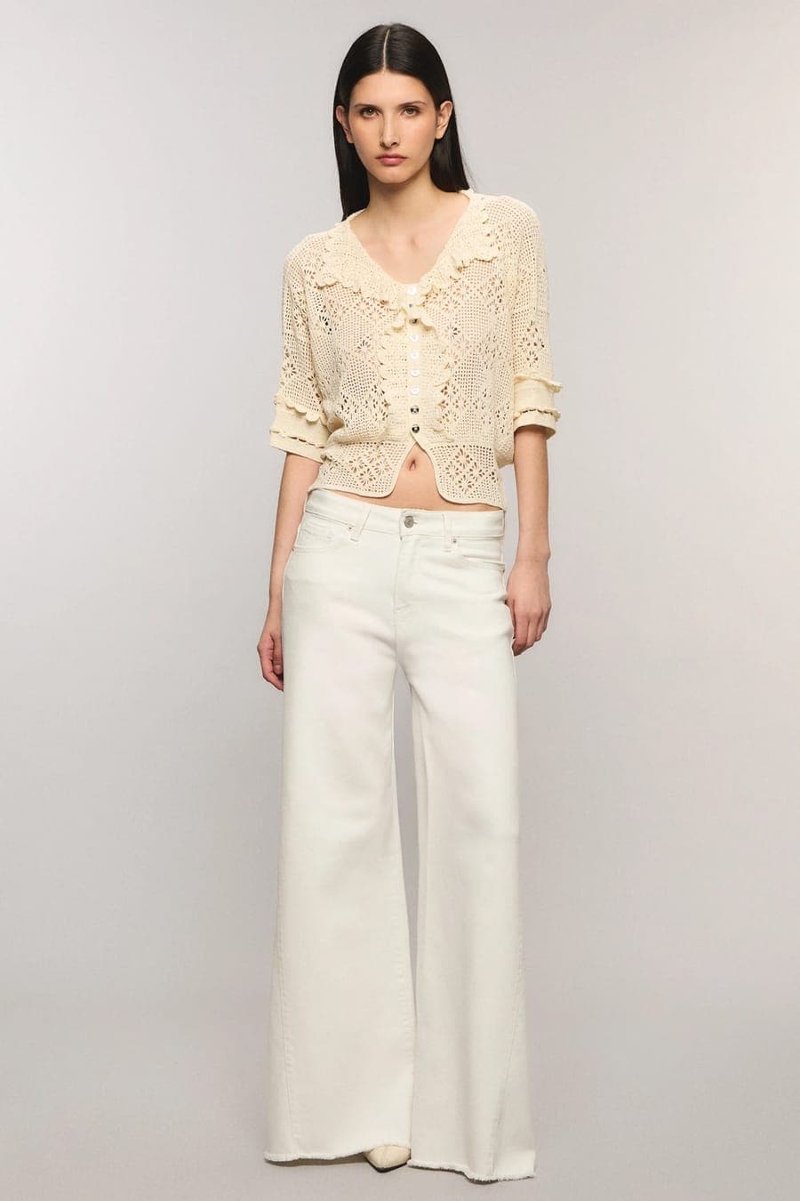 Pantalon High Ox Premium White