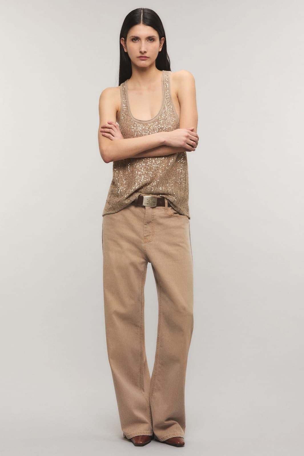 Jeans Irony Loose Desert