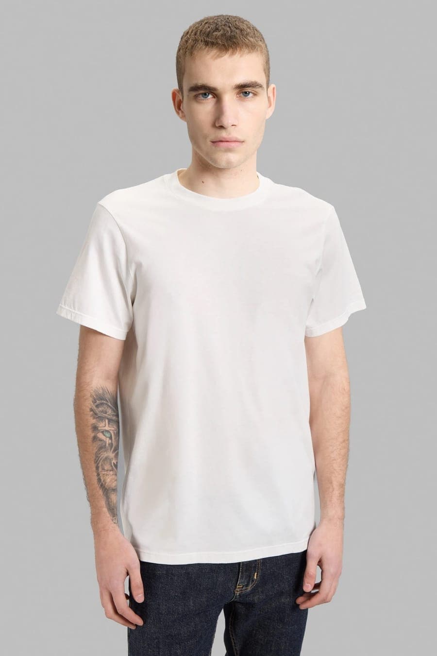 Remera Basica HCG 01 Blanca