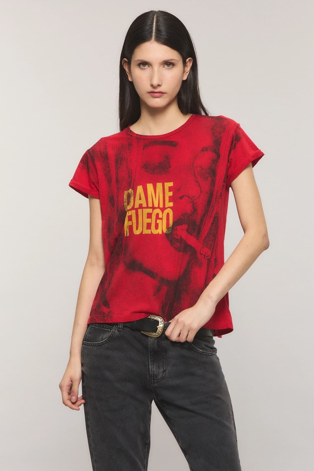 REMERA DAME FUEGO