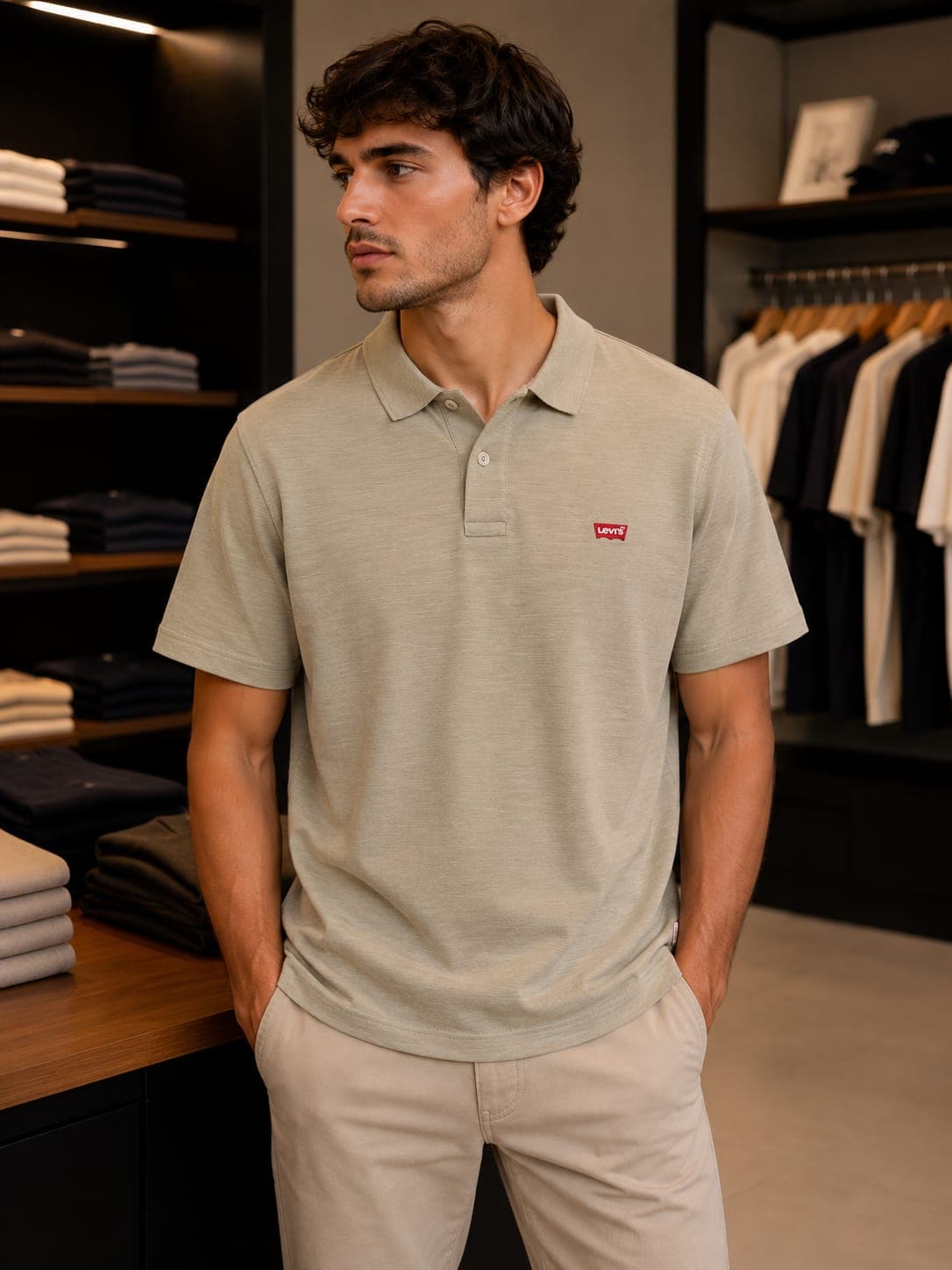 Remera Logo Levis Vison