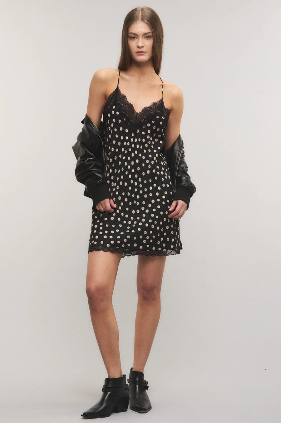 Vestido Dark Daisies